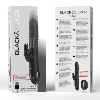 BlackSilverTrade- Kenji Stimulating Vibe Compatible With Watchme Wireless Technology