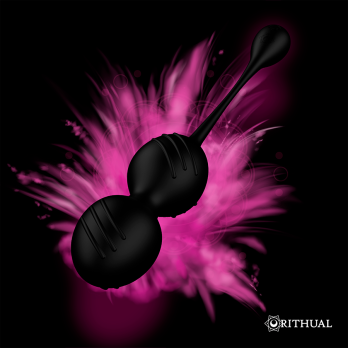 Rithual™ - Nisha Rechargeable Kegel Balls Black