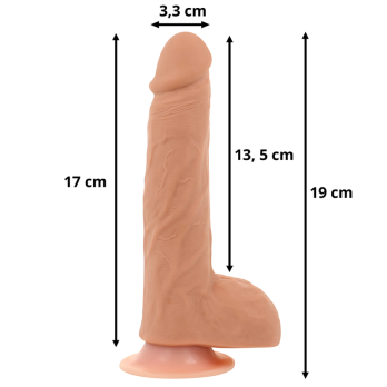 Ohmama Up And Down Realistic Dildo Heating Function  And Remote Control