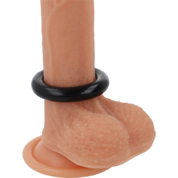 PoweringTrade - Super Flexible And Resistant Penis Ring 4.5Cm Black